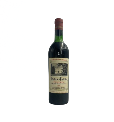 Chateau Taillefer Rouge 1970 (Pomerol – Bordeaux) - Vins Rouges Harmonieux pour Chaque Occasion - {'count': 1, 'name': 'Morange'}