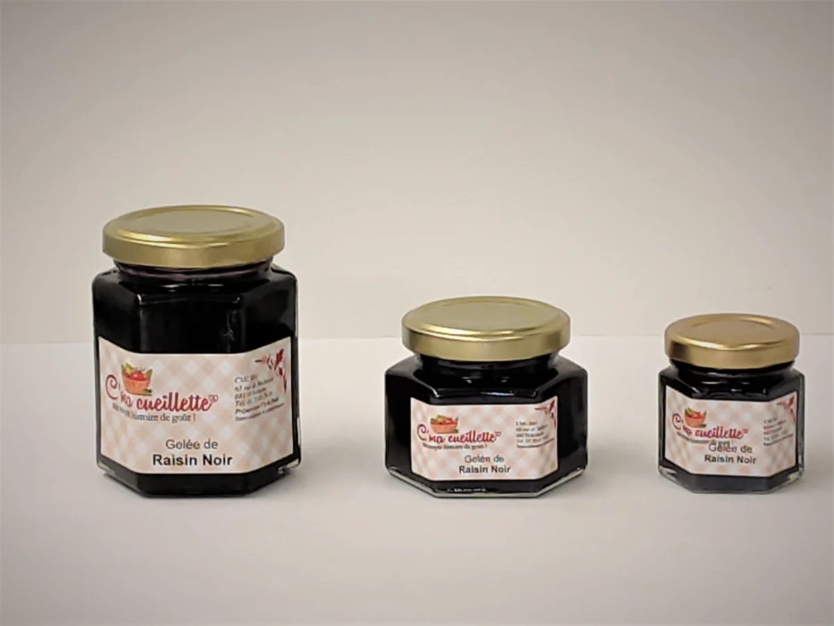 Gelée de Raisin Noir - ​Boulangerie-Pâtisserie | Pain au Levain & Viennoiseries​ - boulangerie guerin gelée pâtisserie pain amp viennoiseries