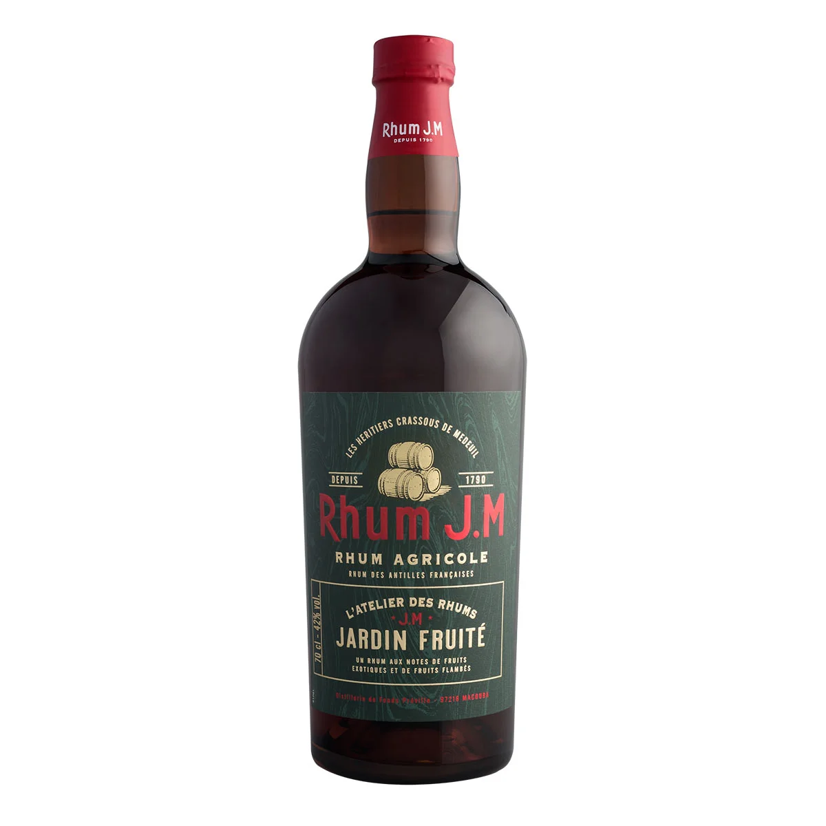 Rhum J.M Atelier Jardin Fruité - ​Boulangerie-Pâtisserie | Pain au Levain & Viennoiseries​ - {'count': 1, 'name': 'Tisserie'}