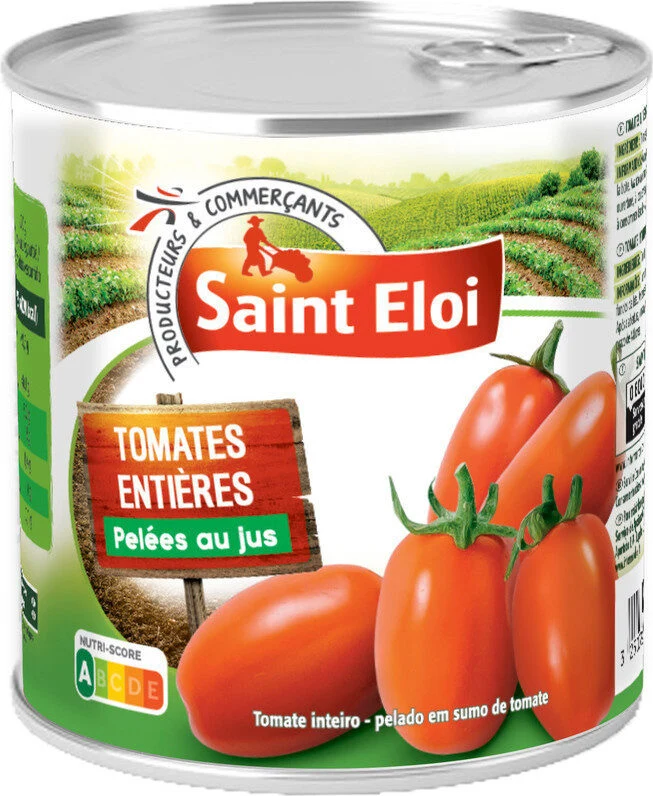 Tomates entières pelées au jus SAINT ELOI 4/4 - Saldi Straordinari – Offerte Speciali Disponibili Adesso - Tomates bio