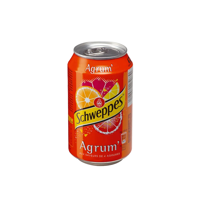 Schweppes agrum’ – 0,33 l - Vins Rouges Harmonieux pour Chaque Occasion