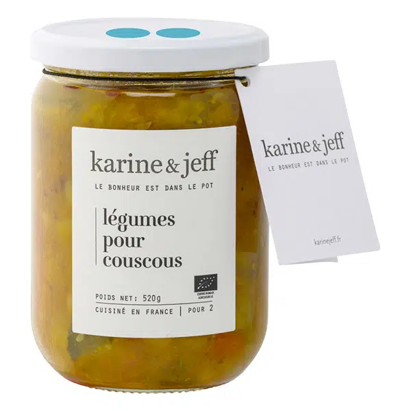 Légumes pour couscous – Karin & Jeff - Édition Limitée – L’Art de la Table Française en Promotion ! Couscous de légumes mijotés à l’Assemblage à Couscous
