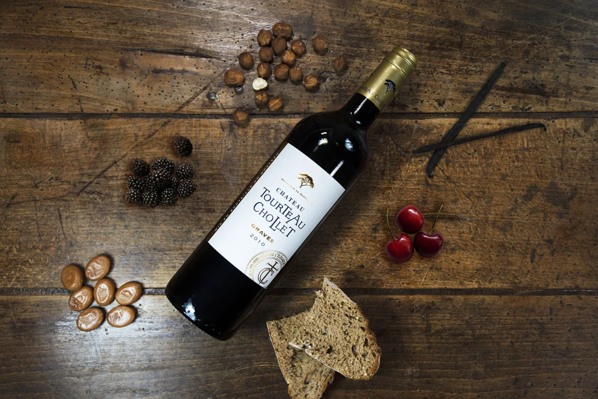 Château Tourteau Chollet 2010 | Graves | Rouge | 75 cl - Vins AOP Rouges Harmonieux pour Chaque Occasion