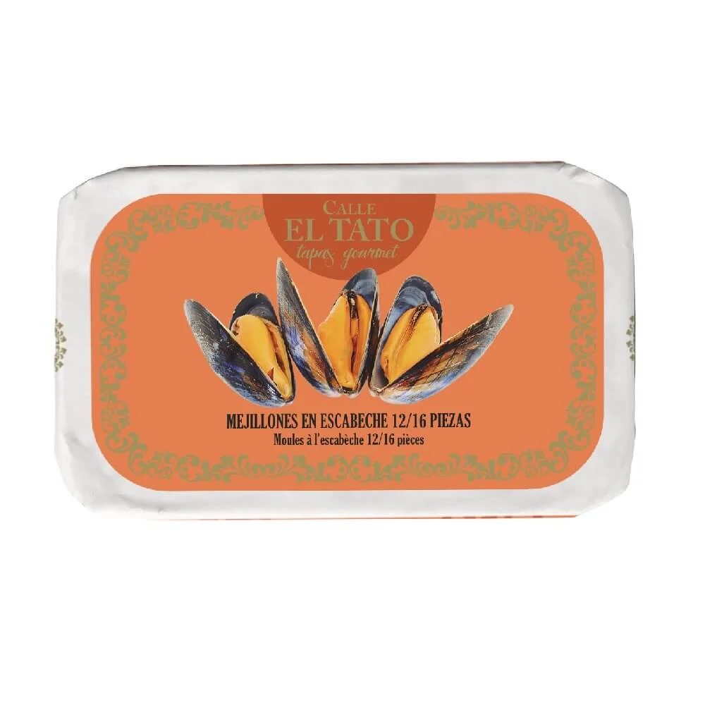 Tapas Moules à l’escabèche 116gr (12/16 pièces) - Édition Limitée – L’Art de la Table Française en Promotion !