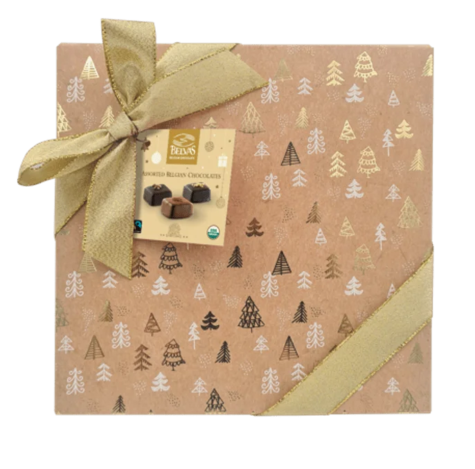 Belgian Pralines Kerstdoos – Road to the Origins (160g) - Saldi Straordinari – Offerte Speciali Disponibili Adesso