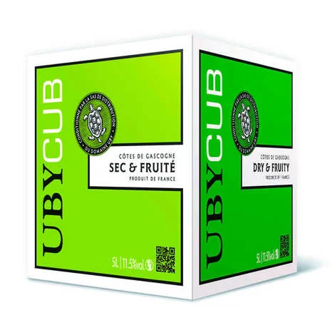 UBY CUB Blanc 5L - Vins Rouges Harmonieux pour Chaque Occasion