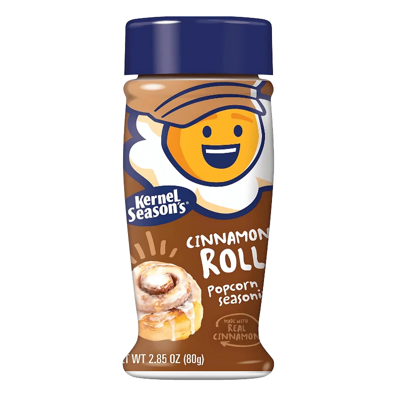 Kernel Season’s – Assaisonnement Popcorn Saveur Cinnamon Roll 80g - Édition Limitée – L’Art de la Table Française en Promotion !