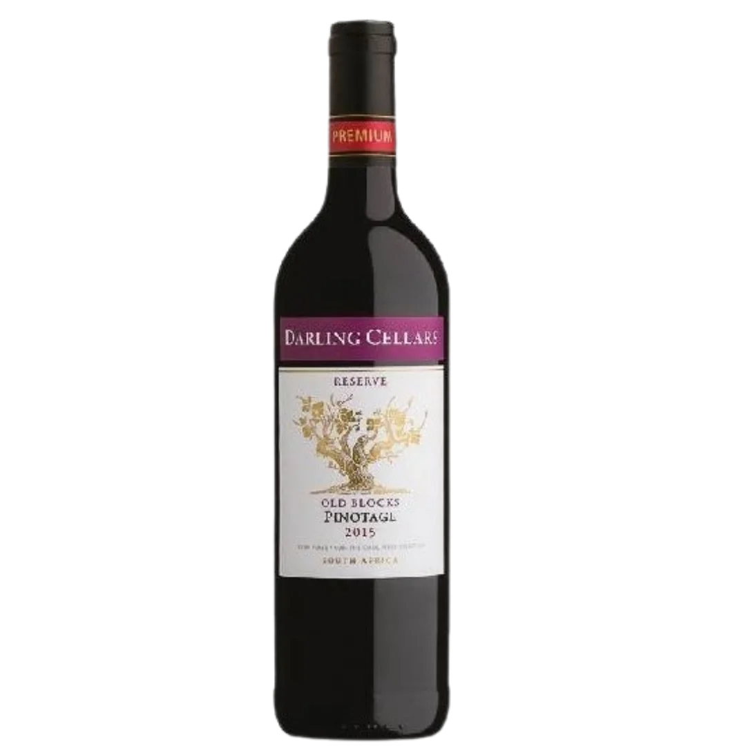 Darling Cellars Old EUROCAVE Blocks Pinotage Reserve - Vins Rouges Harmonieux pour Chaque Occasion
