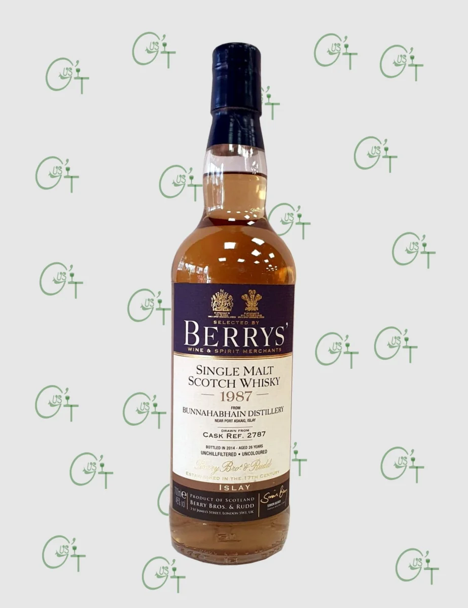Whisky Bunnahabhain 1987-2014, 26 ans de Berry Bros & Rudd - Vins Rouges Harmonieux pour Chaque Occasion - Rum