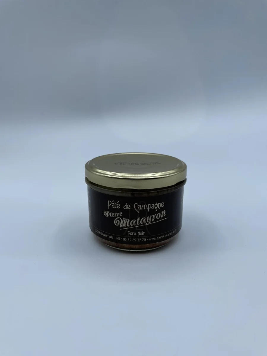 Paté de campagne, Porc noir Gascon - Vins Rouges Harmonieux pour Chaque Occasion