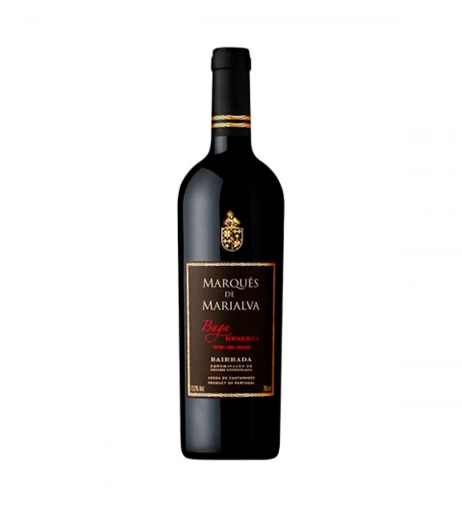 Vin Rouge Marquês de Marialva Baga Réserve 2019, 75cl Bairrada - Vins Frei Rouges Harmonieux pour Chaque Occasion