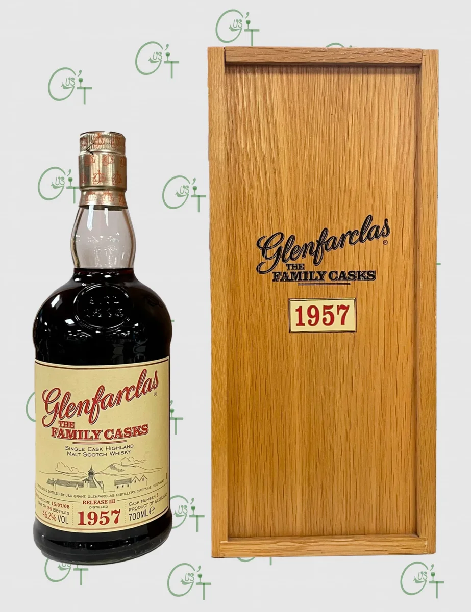 Whisky Glenfarclas Family Cask 1957-2008, Release III - Vins Rouges Harmonieux pour Chaque Occasion - {'count': 2, 'name': '70cl'}