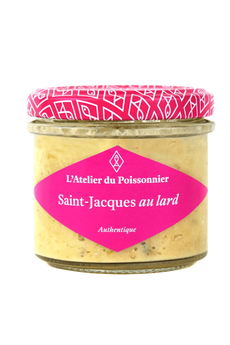 Saint -Jacques au lard rillettes « L’Atelier du Poissonnier » - Vins Rouges Harmonieux pour Chaque Occasion - Fèves