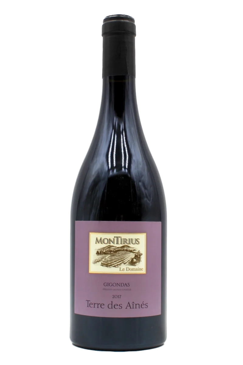 GIGONDAS TERRE DES AINES 2017 DOMAINE MONTIRIUS - Vins Rouges Sommeliers Harmonieux pour Chaque Occasion