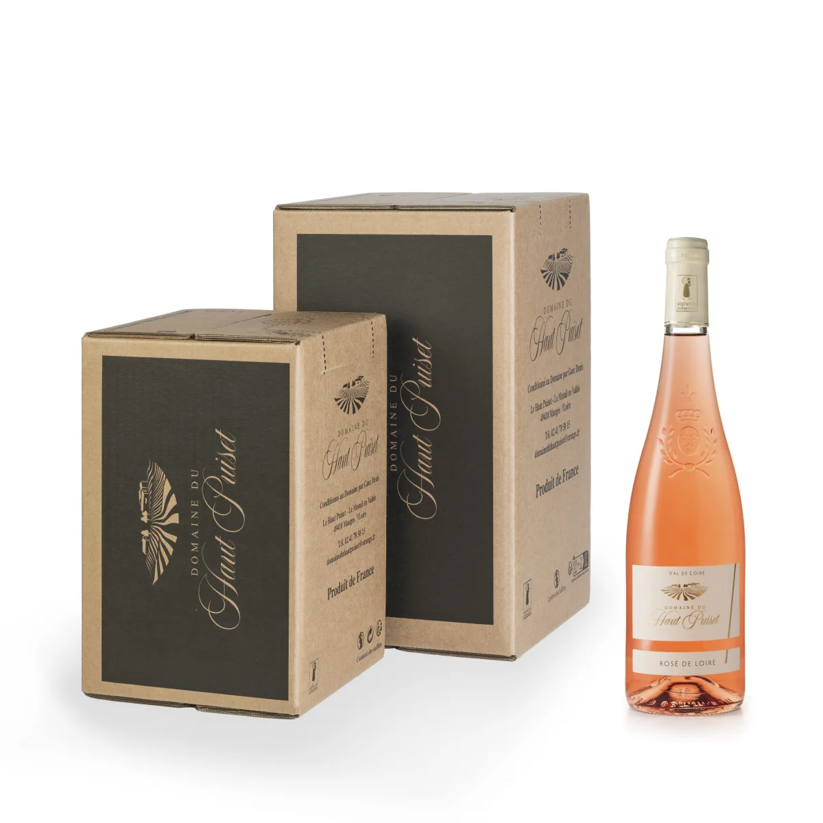 Rosé de Loire BIB 10L 5L 3L - Vins Rouges Harmonieux pour Chaque Occasion Cubi de Vin de Table Rouge 10 Litres - Vin de France - Achat / Vente