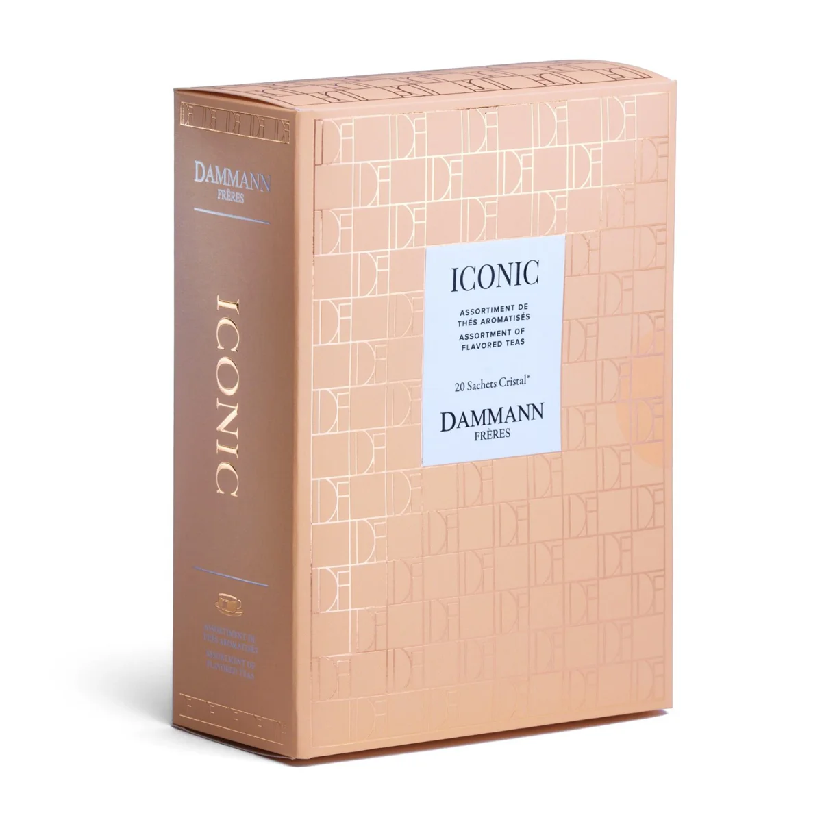 Dammann Frères coffret Iconic 20 sachets 40g - Vins Rouges Harmonieux pour Chaque Occasion - {'count': 1, 'name': 'Grain'}