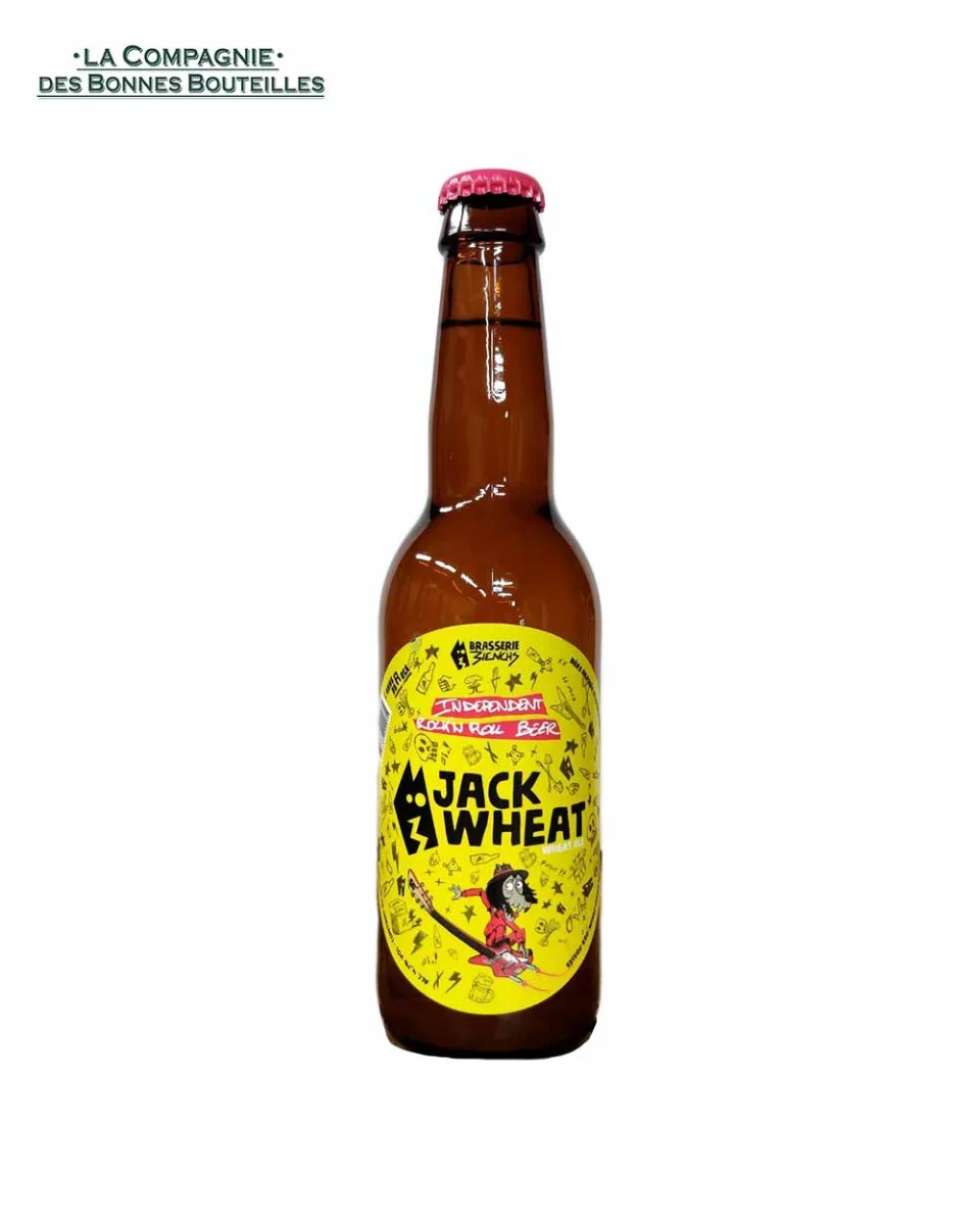 Bière 3ienchs Jack Wheat VP Vins Rouges Harmonieux Occasion