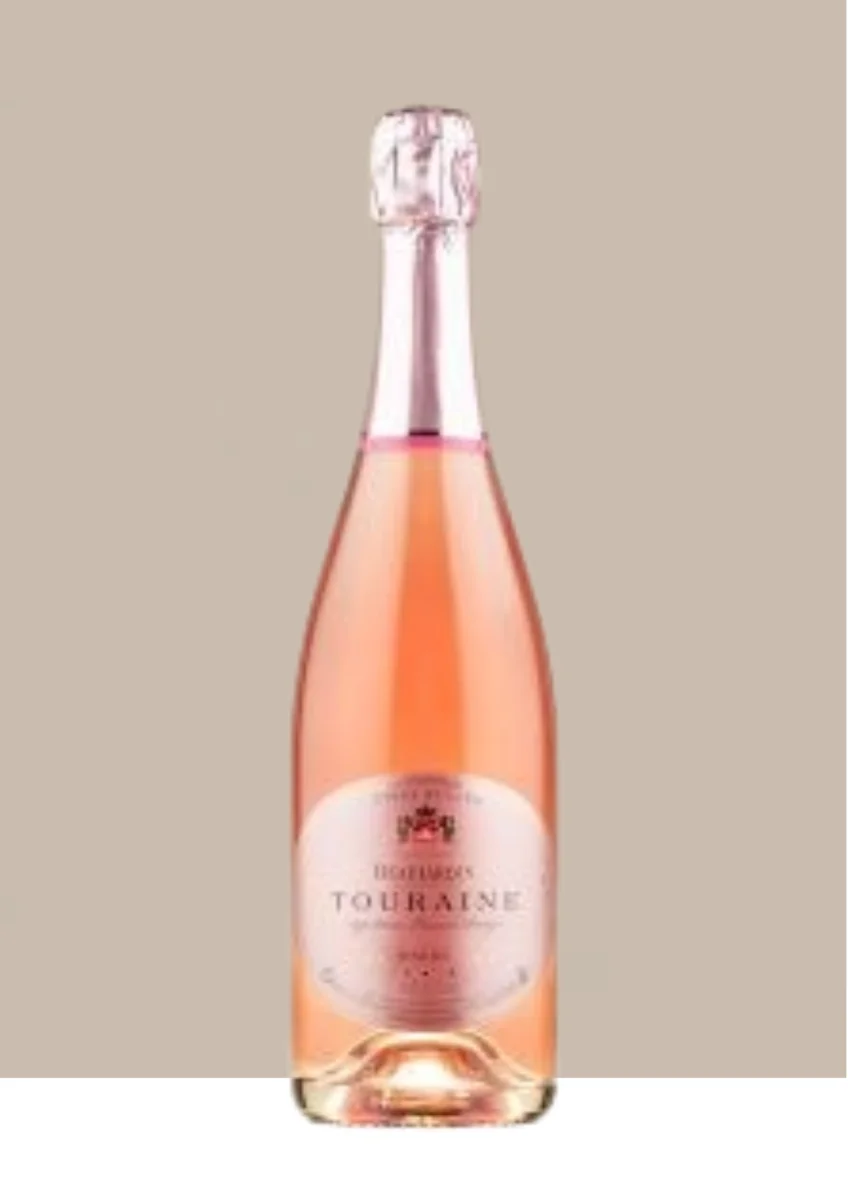 Fines Bulles Rosé Demi-sec AOP Touraine - Vins Rouges Harmonieux pour Chaque Occasion