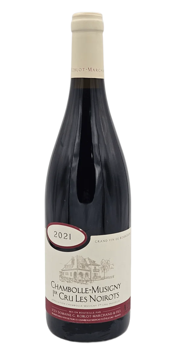 Bourgogne Chambolle Musigny 1er Cru Noirots Rouge Domaine Roblot Marchand Vins Rouges Harmonieux Occasion