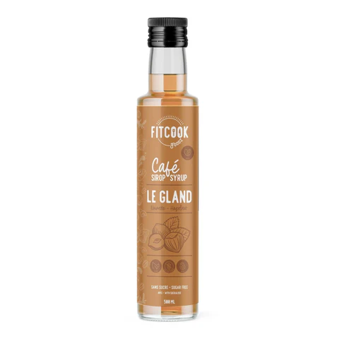 Sirop Café Le Gland Fitcook 500 ml - Vins Rouges Harmonieux pour Chaque Rouge Occasion
