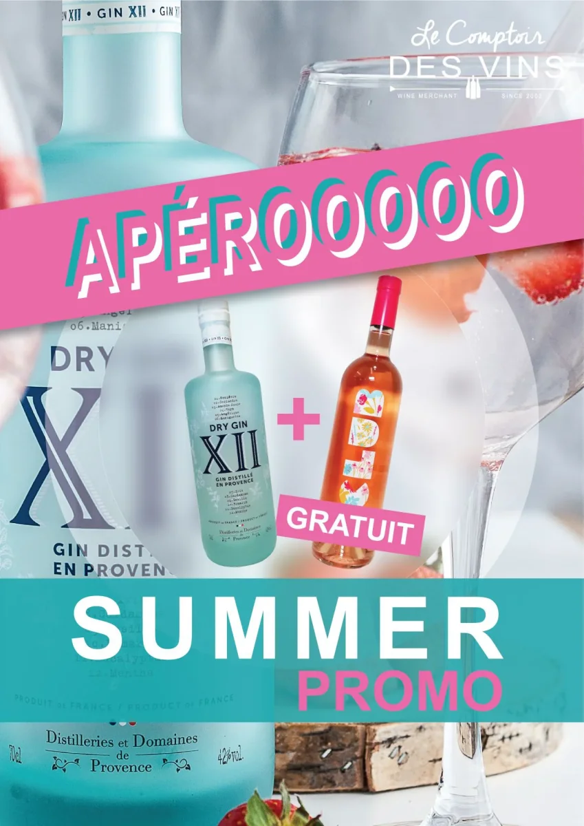 PROMO 1 Gin XII + 1 Club Rosé offert - Vins Rouges Harmonieux pour Chaque Occasion - gin premium gin club vin occasion