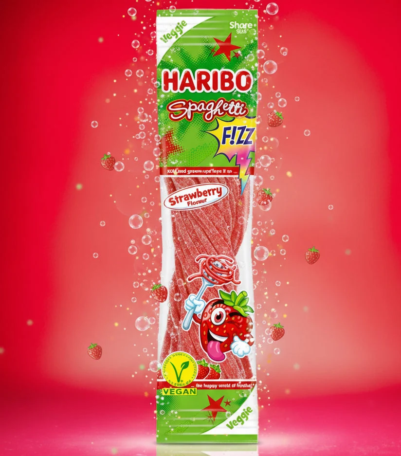 haribo spaghetti fizz strawberry - Saldi Straordinari – Offerte Speciali Disponibili Adesso