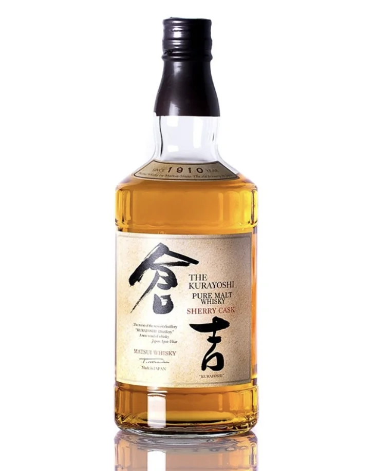 WHISKY PURE MALT MATSUI KURAYOSHI SHERRY CASK - ​Boulangerie-Pâtisserie | Pain au Levain & Viennoiseries​ Matsui Pure Malt Whisky Kurayoshi Sherry Cask 0,7L (43% Vol.) - whisky  japonais - Whiskies dans le monde - Whisky | Urban Drinks France