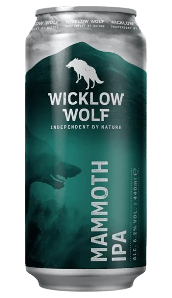 WICKLOW WOLF MAMMOTH IPA CANS 33CL Édition Art Table Française Promotion