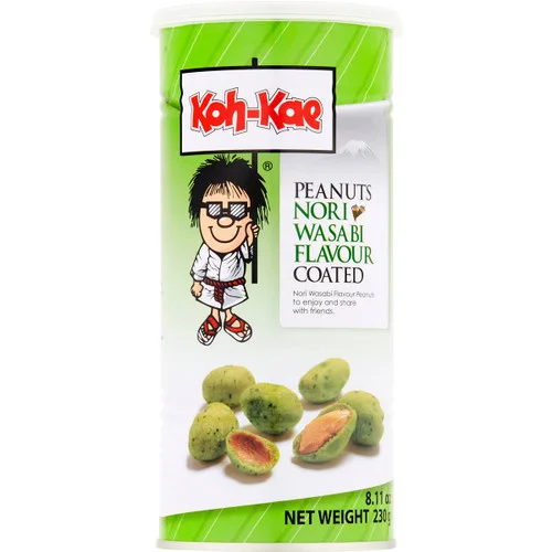 Peanuts Nori Wasabi Flavour Coated 230g - ​Boulangerie-Pâtisserie | Pain au Levain & Viennoiseries
