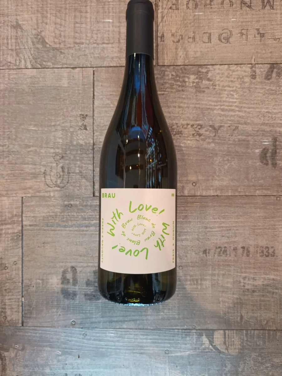 WITH LOVE Blanc de Brau - Vins Rouges Harmonieux pour Chaque Occasion