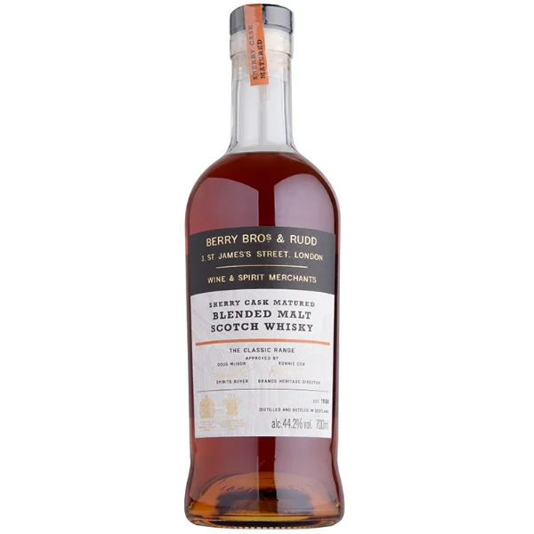 Berry Rudd Sherry Scotch Whisky Rouges Harmonieux Occasion