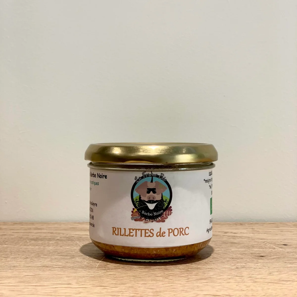Rillettes de porc – La Ferme bio de Barbe Noire - Vins Rouges Harmonieux pour Chaque Occasion