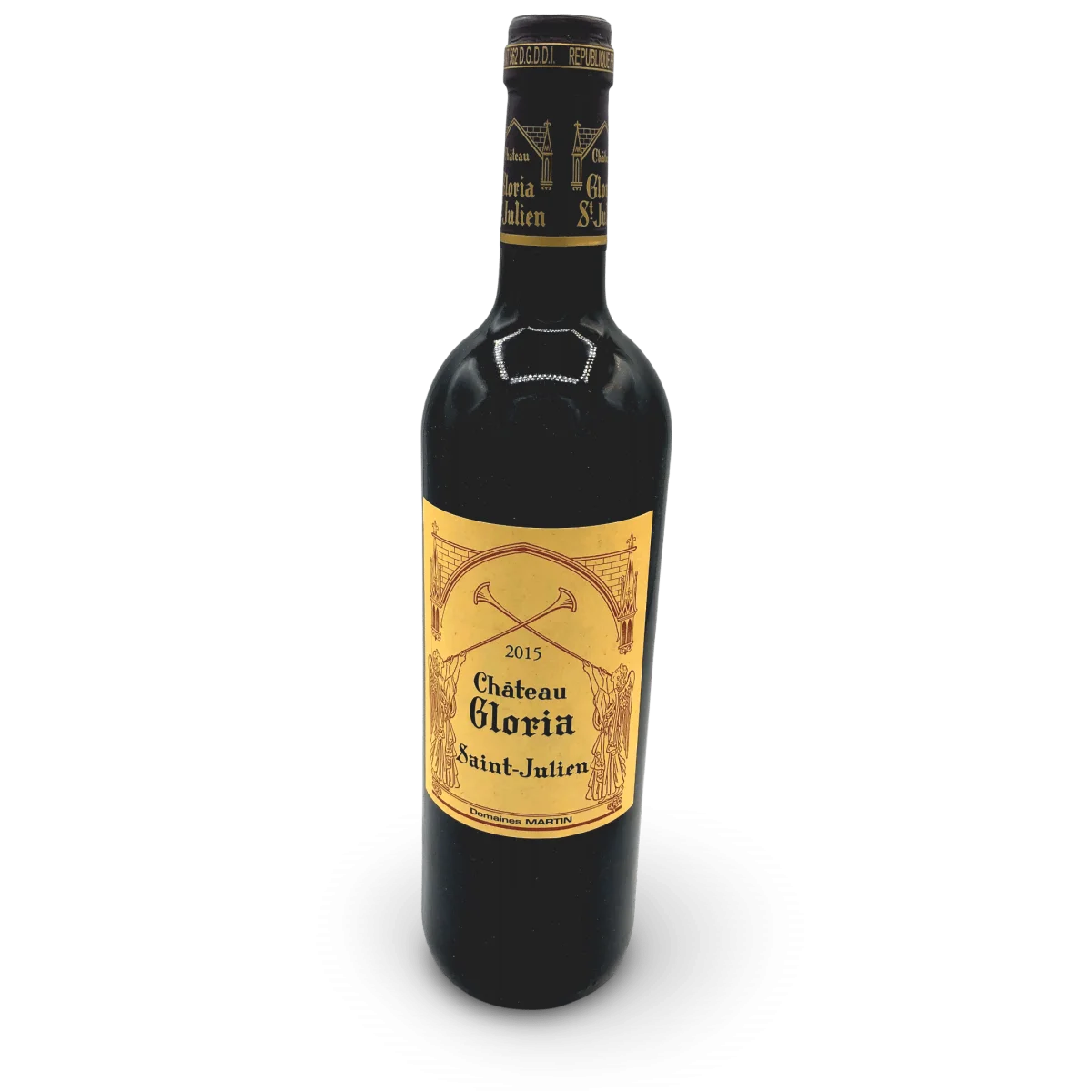 Bordeaux Château Gloria Saint Julien 2015 - Vins Rouges Harmonieux pour Chaque vignoble Occasion