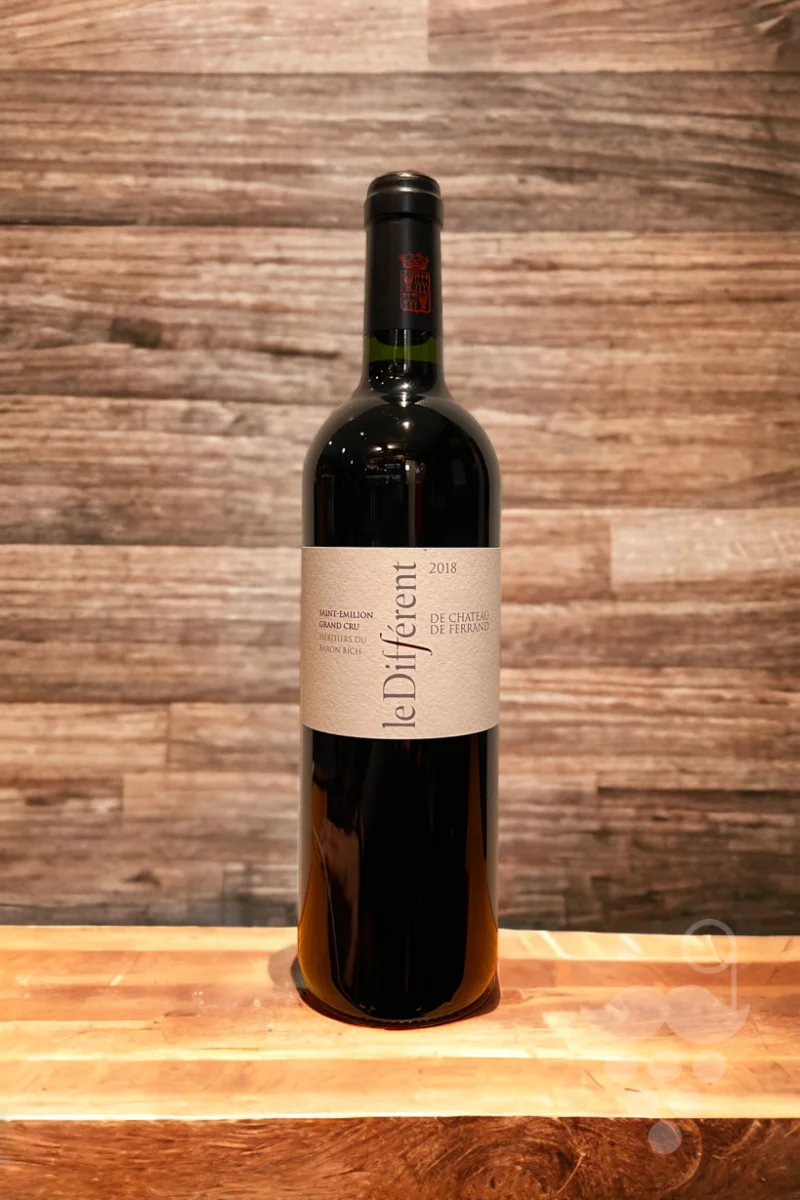 Le Different de Château de Ferrand 2018 - Vins Rouges Harmonieux pour Chaque Occasion
