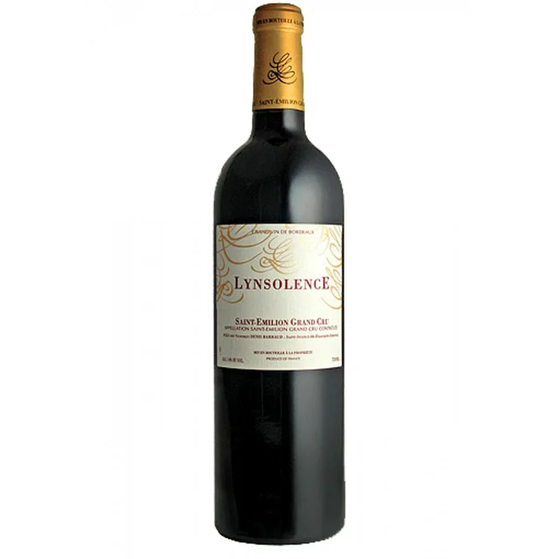 Lynsolence Saint Emilion Gc Rouge Vins Rouges Harmonieux Occasion