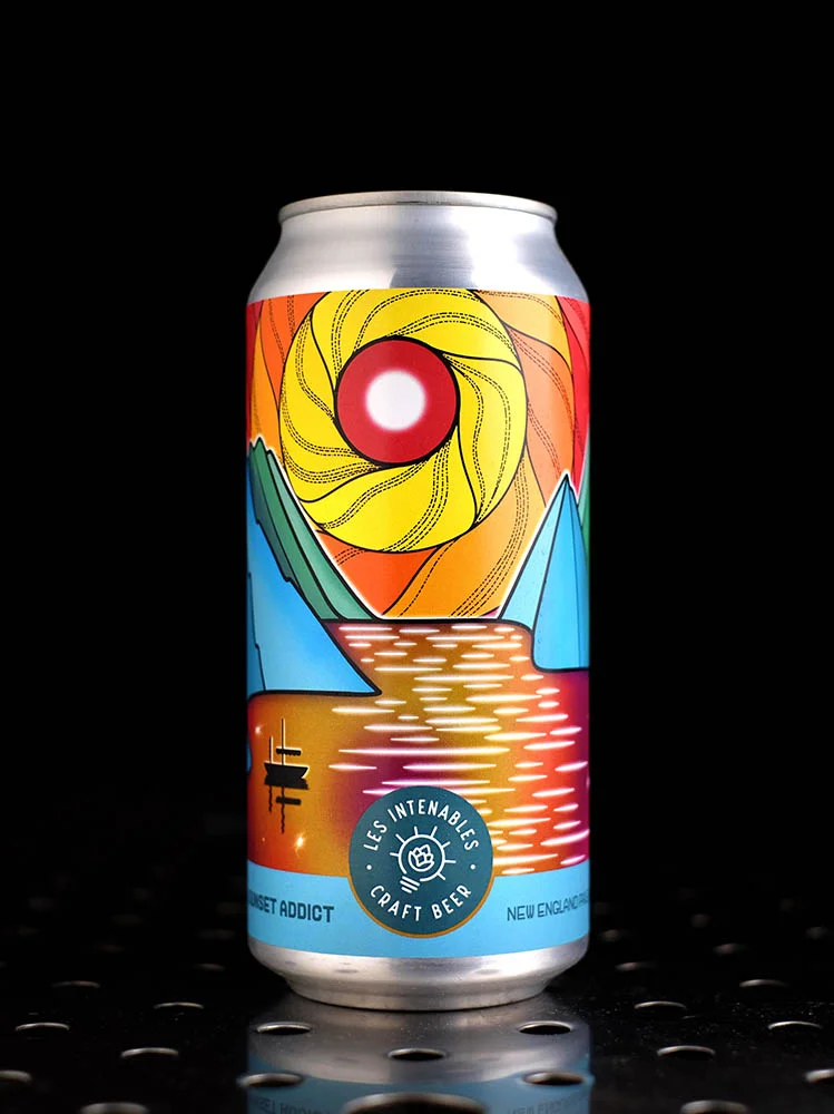 Les Famille Intenables | Sunset Addict | New England Pale Ale | 5,5% - Vins Rouges Harmonieux pour Chaque Occasion