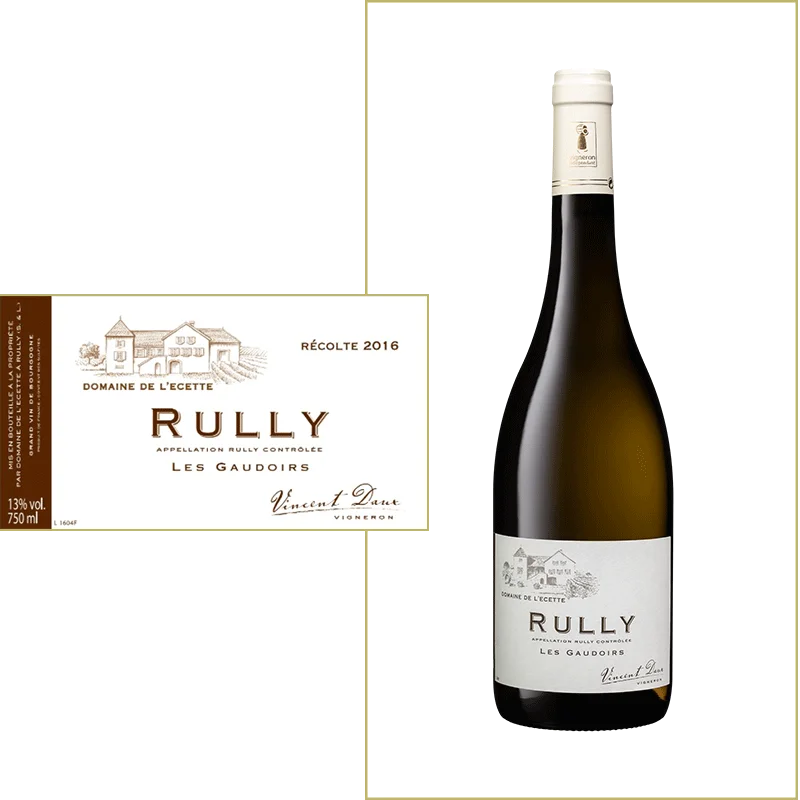 Rully Blanc Gaudoirs Vins Rouges Harmonieux Occasion