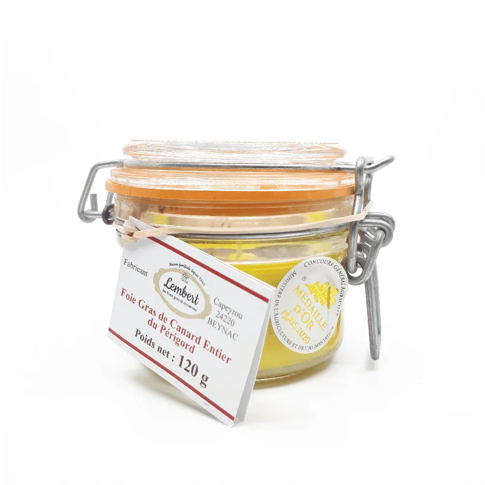 Foie gras de Canard entier du Périgord 120gr - Édition Limitée – L’Art de la Table Française en Promotion !