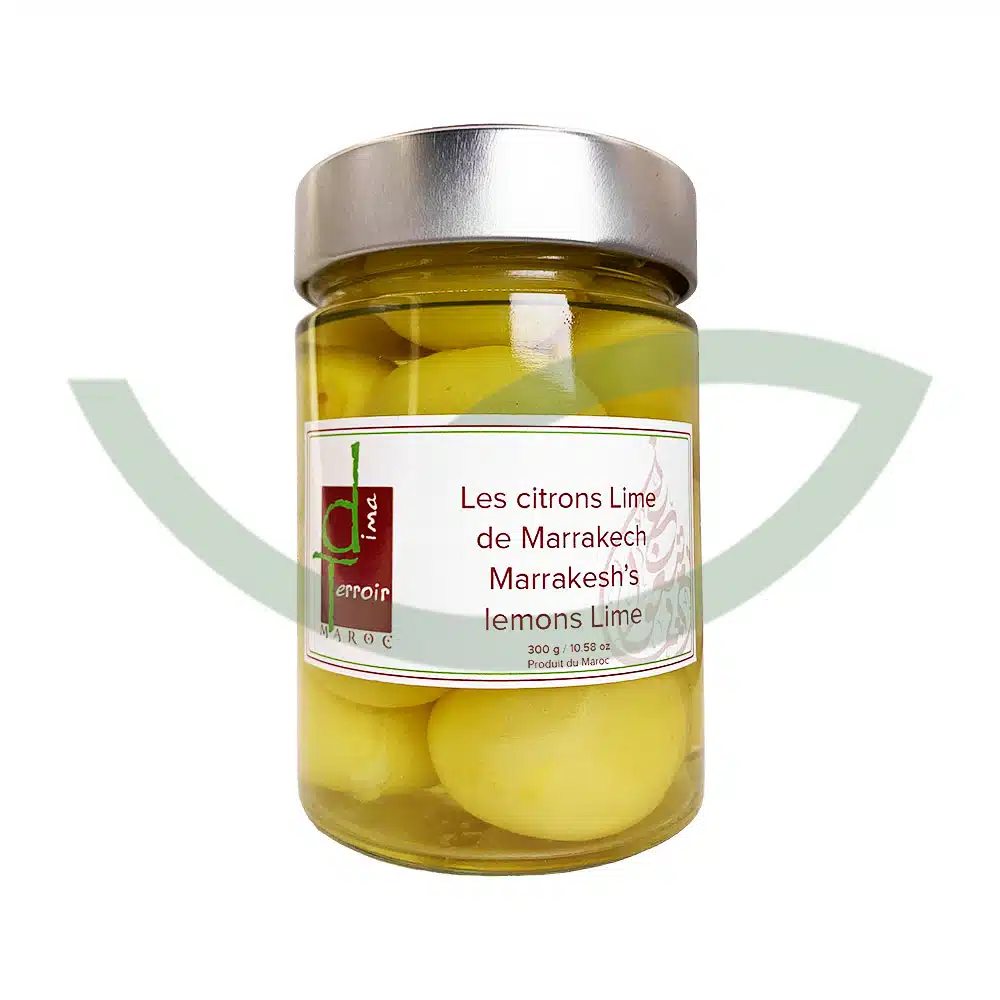 Citrons LIME de Marrakech – 650g – Dima Terroir - ​Boulangerie-Pâtisserie | Pain au Levain & Viennoiseries