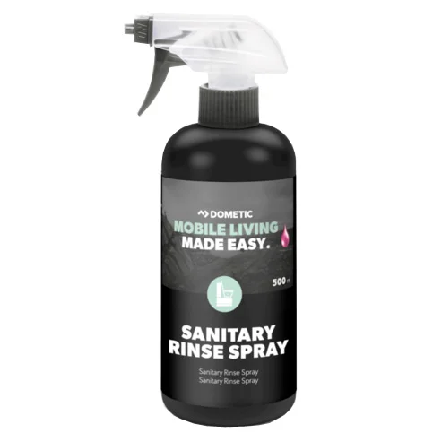 Nettoyant spray pour rinçage et plateau de toilette 500 ml par Dometic - Accessoires Outdoor pour Plus de Liberté de Mouvement