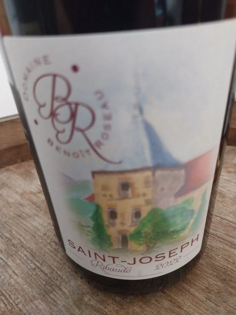 Domaine Benoit Roseau Saint-Joseph 2022 La Ribaude - Vins Rouges Harmonieux Mois pour Chaque Occasion