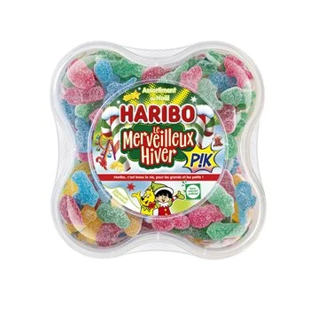 Boîte bonbons Pik Noël Haribo - 550g - Saldi Straordinari – Offerte Speciali Disponibili Adesso