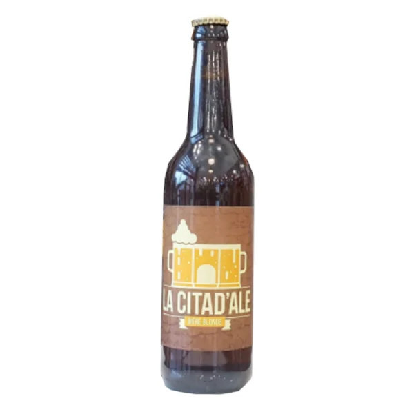 BIERE BLONDE LA CITAD’ALE 5.8% - Vins Rouges Harmonieux pour lot Chaque Occasion