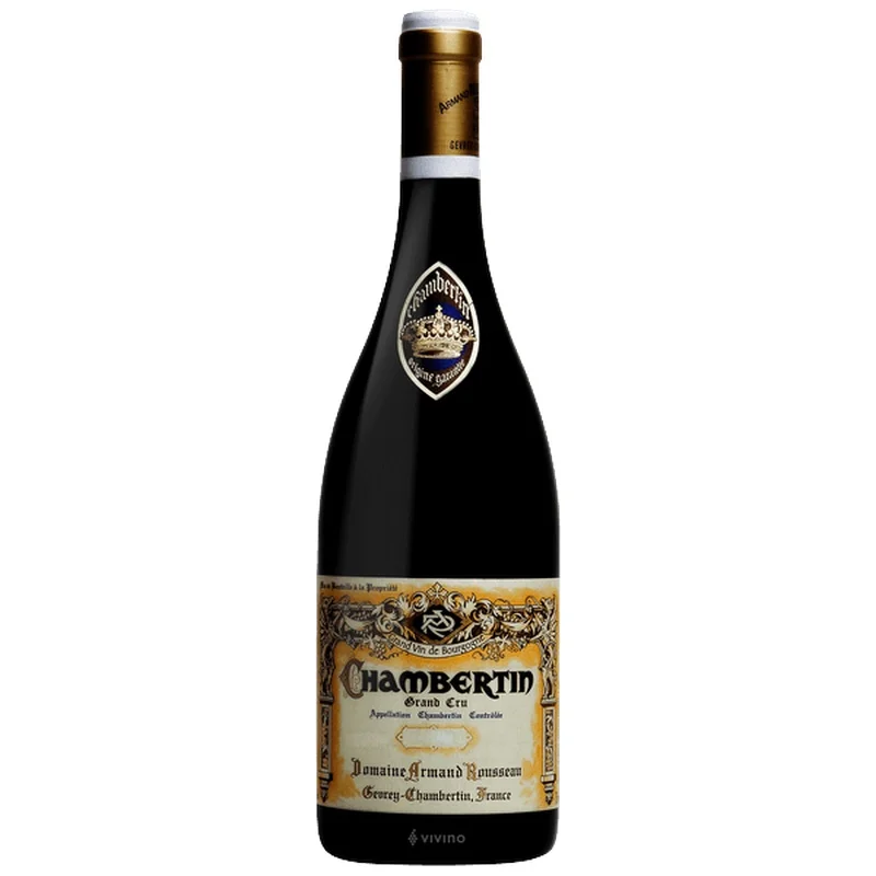 Domaine Armand Rousseau Chambertin – Bourgogne Rouge – Rouge – 1989 - Vins Rouges Harmonieux pour Chaque Roque Occasion