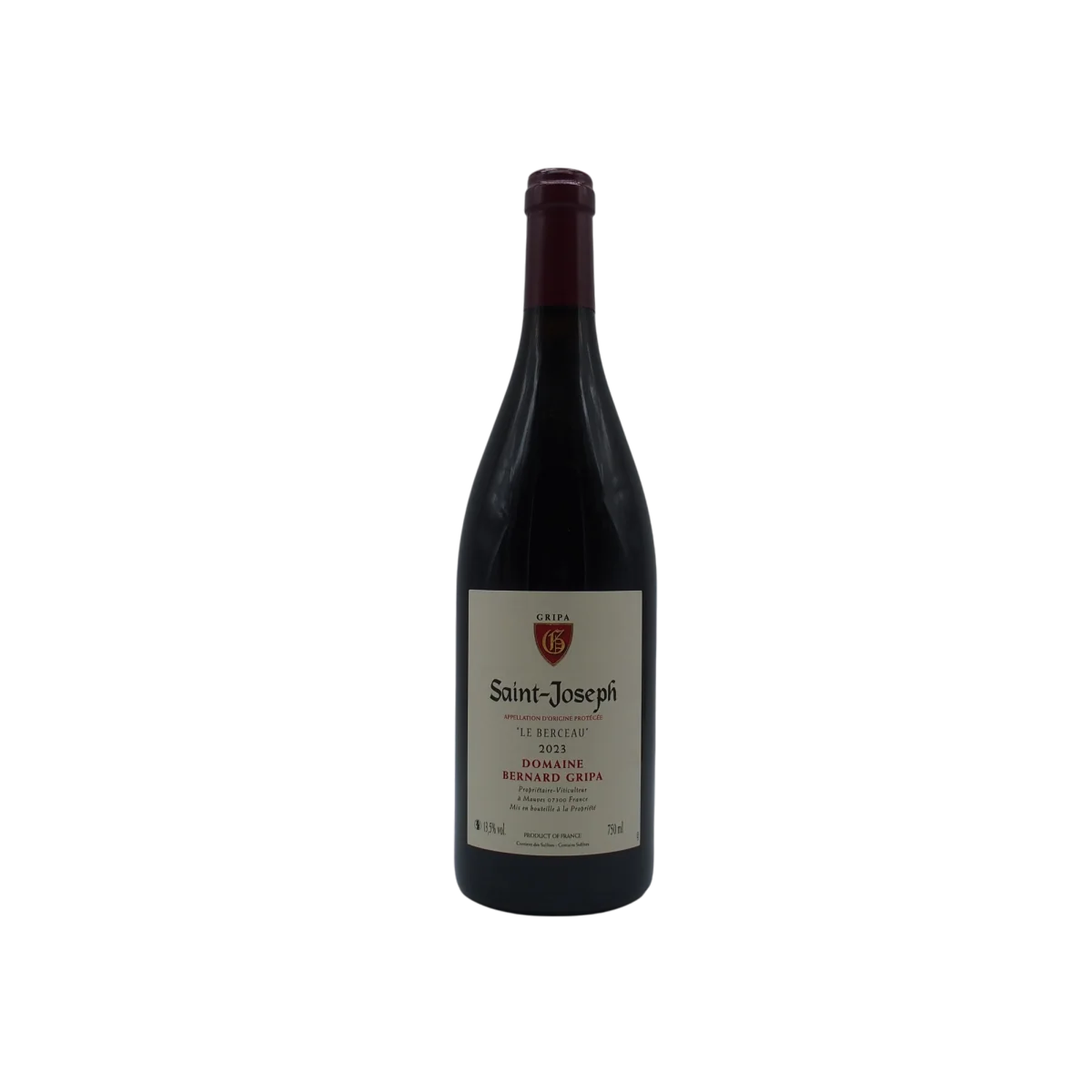 Saint-Joseph Rouge Berceau 75cl Vins Rouges Harmonieux Occasion