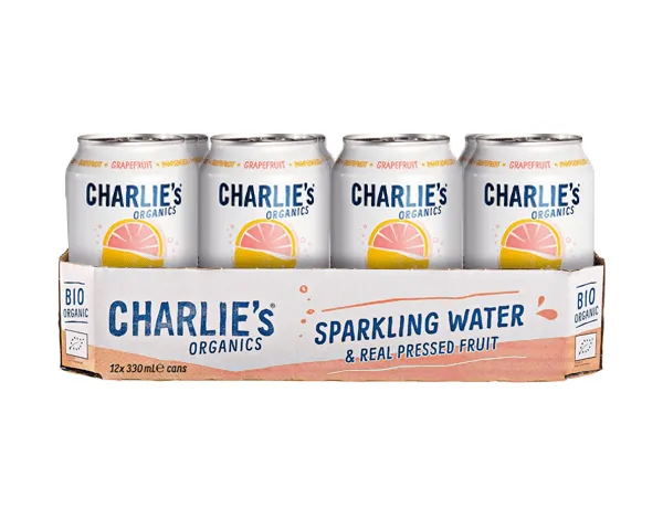 Charlie’s Organic Sparkling Water Grapefruit Bio (12x 33cl) - Vins Rouges Harmonieux pour Chaque Occasion VeRy Grapefruit Rosé Wine with Natural Grapefruit Flavor NV / 750ml