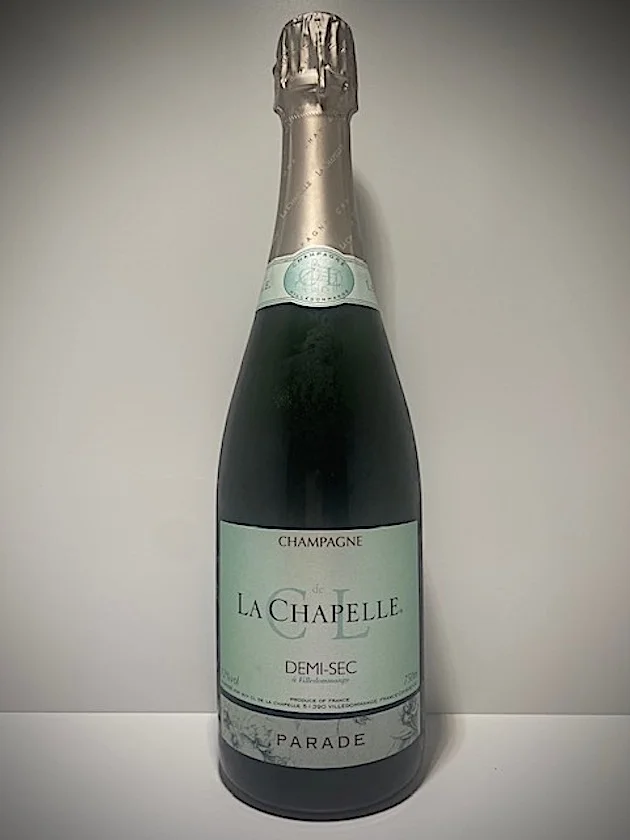 Champagne Demi-sec « Parade », La Chapelle - Vins Rouges Harmonieux pour Chaque Jeudi Occasion