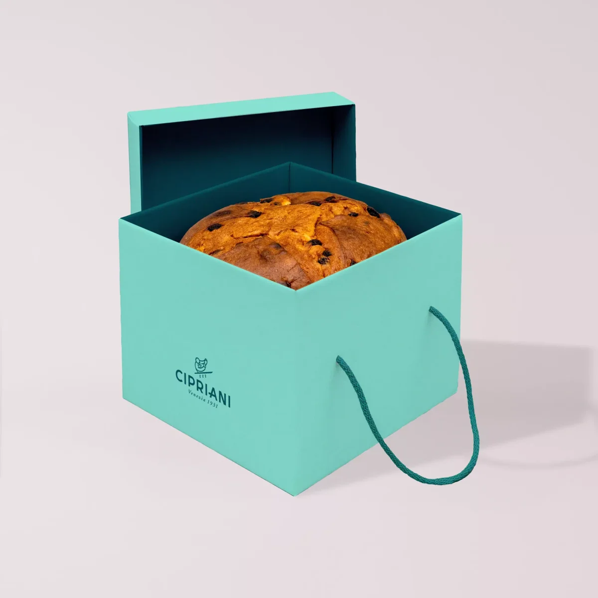 Panettone Cipriani en Boite- raisins secs Cipriani Food 1 kg - Vins Rouges Harmonieux pour Chaque Occasion