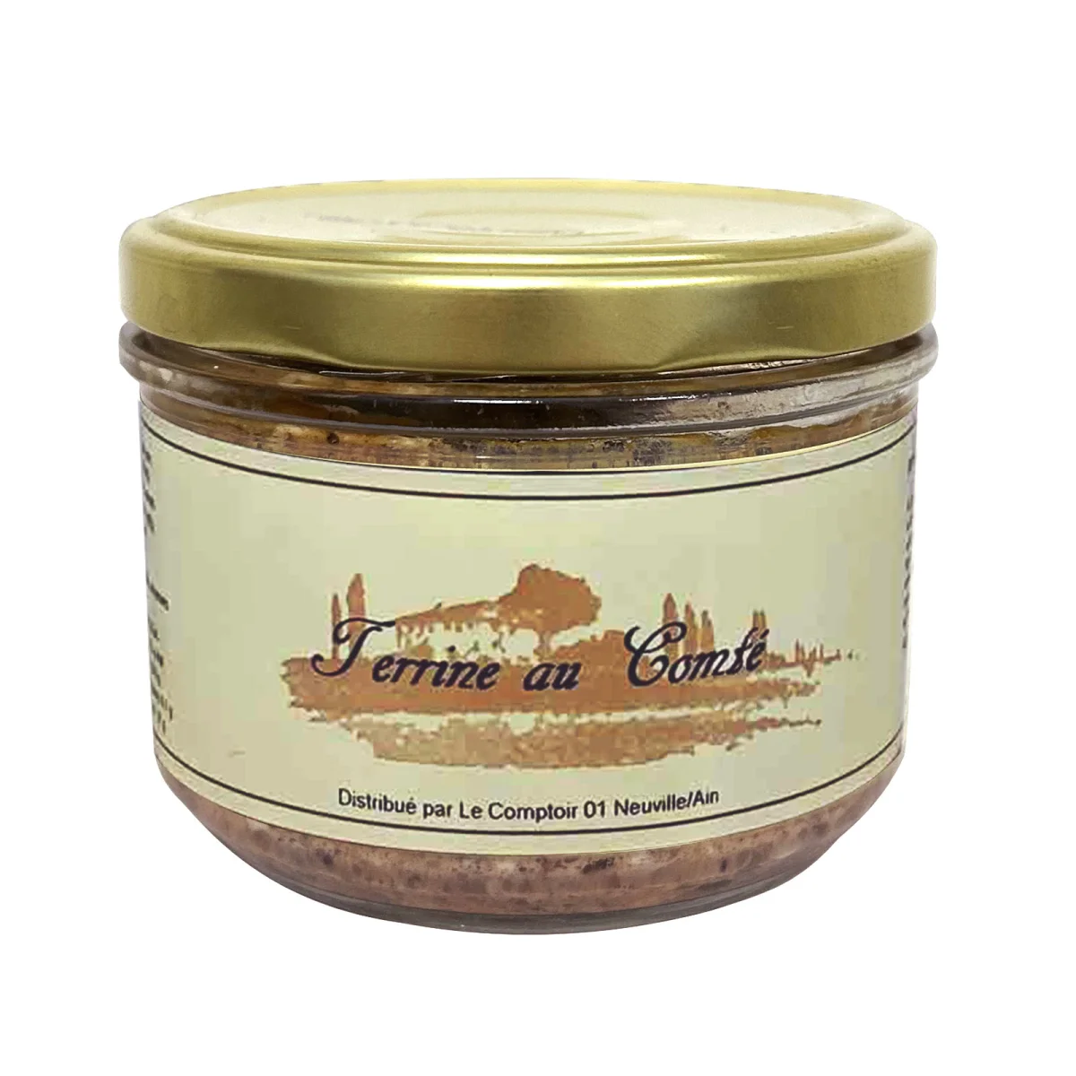 Le Comptoir Terrine au Comté 180g - Vins Rouges Harmonieux pour Chaque Occasion