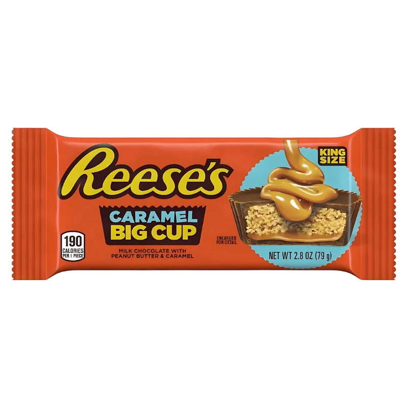 Reese’s Big Cup Caramel King Size 79g - Édition 140101 Limitée – L’Art de la Table Française en Promotion !